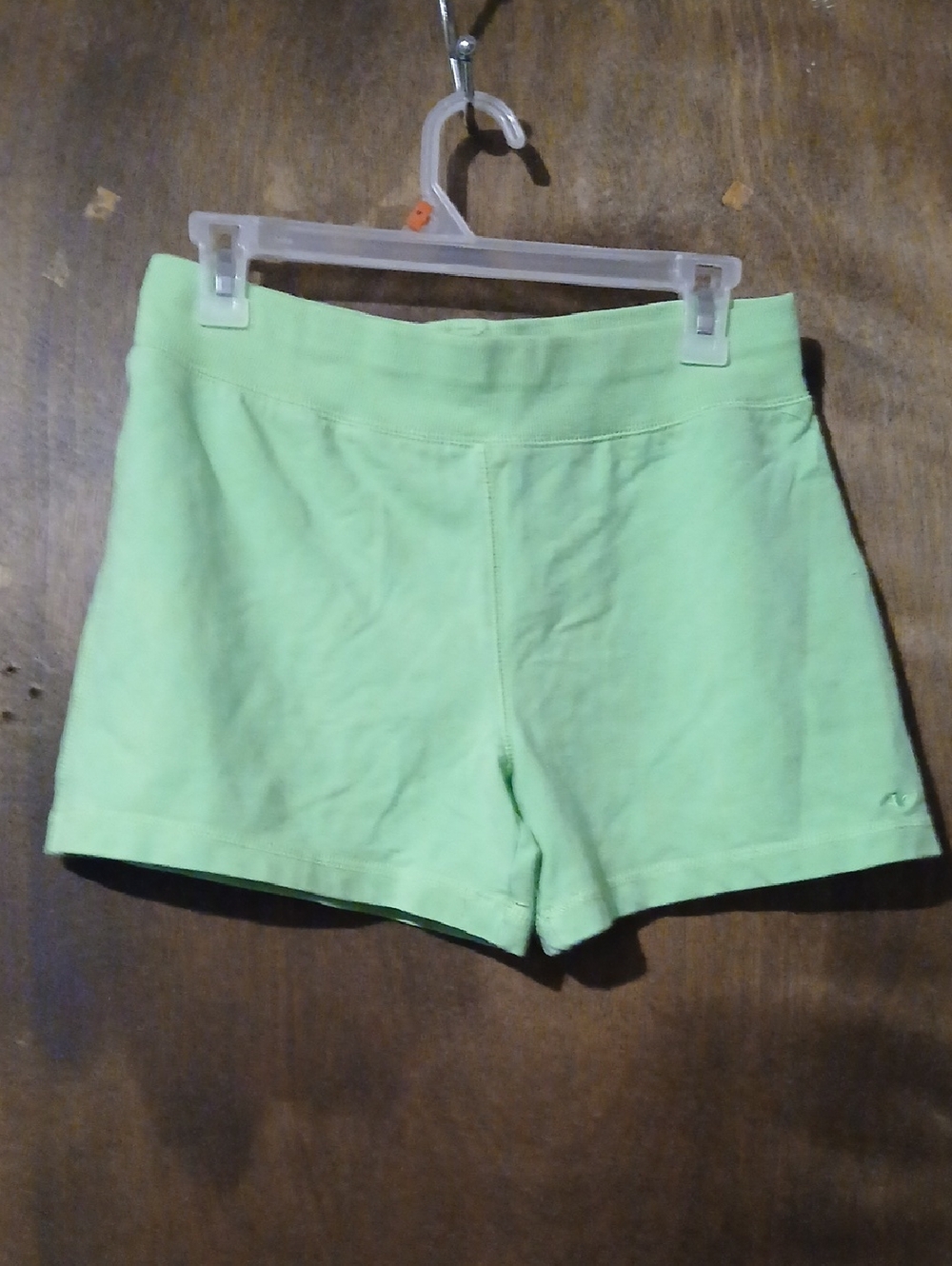 Athletic Works Light Green Knit Athletic Shorts